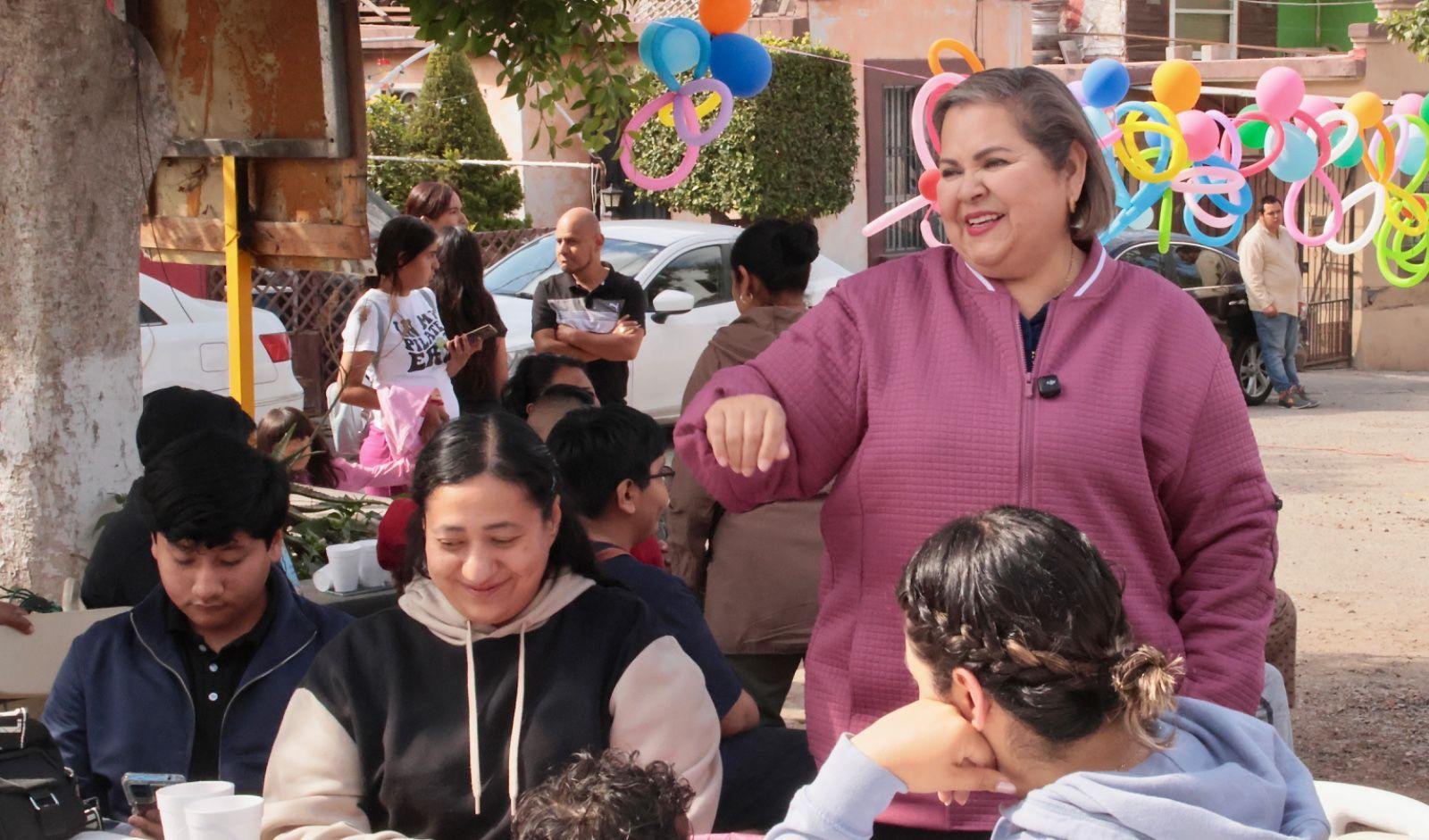 Fortalece Eva Moreno tejido social de nuestras comunidades