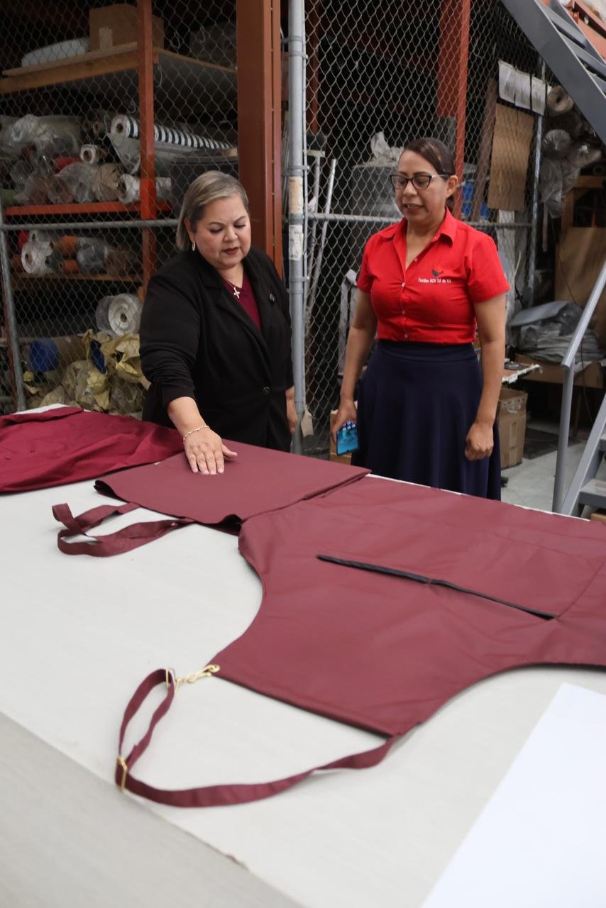 RESPALDA EVA MORENO A EMPRESAS MEXICANAS QUE APUESTAN POR LA PRODUCCIÓN NACIONAL.