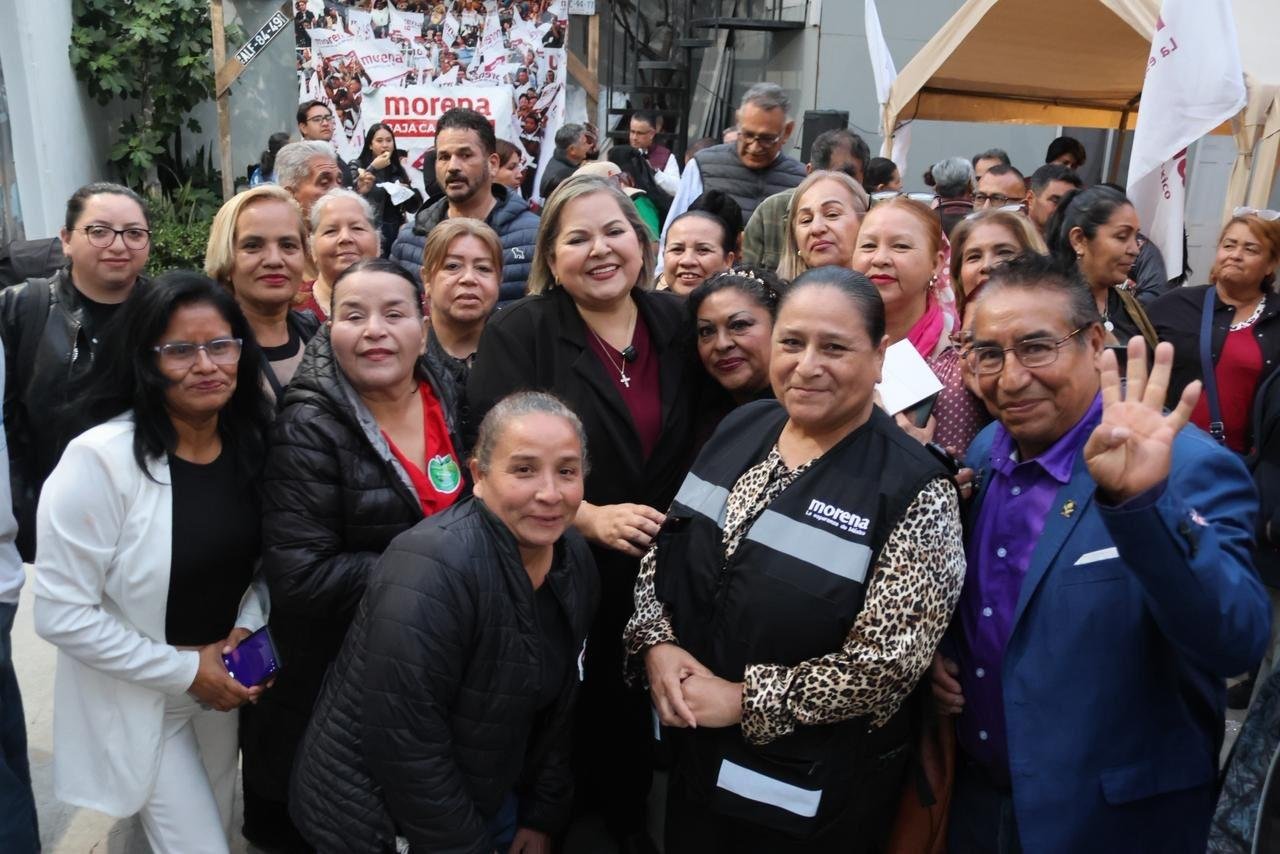 Encuentro cercano, respetuoso y efectivo con la militancia de Morena: Eva Morena.